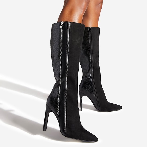 Kioni Zip Up Stiletto Boot - Picture 1 of 8
